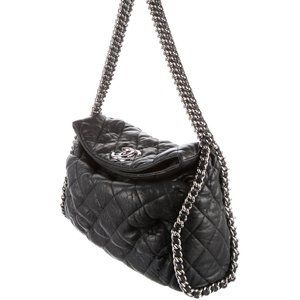 Chanel Hobo Leather Shoulder Bag in Rust - J'adore Fashion Boutique